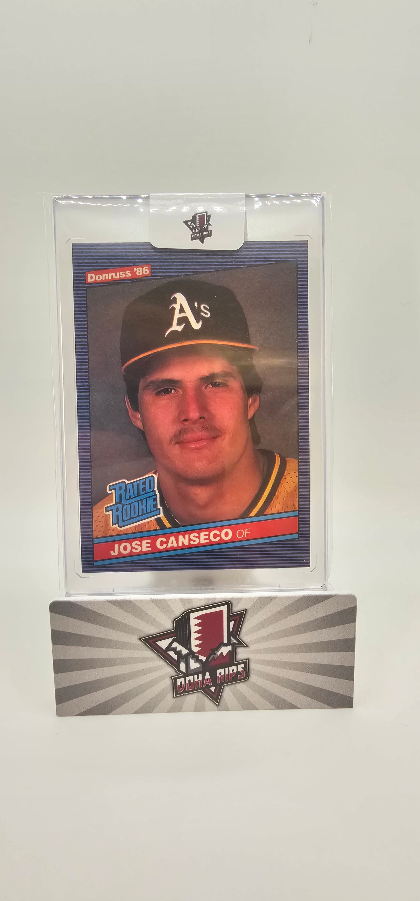 1986 Donruss Jose Canseco Rated Rookie