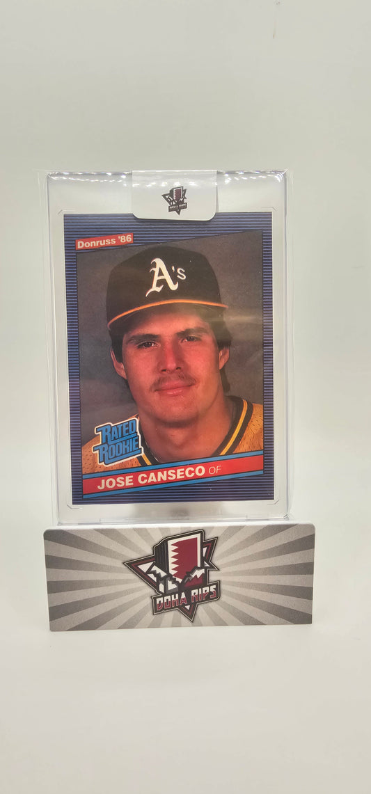 1986 Donruss Jose Canseco Rated Rookie