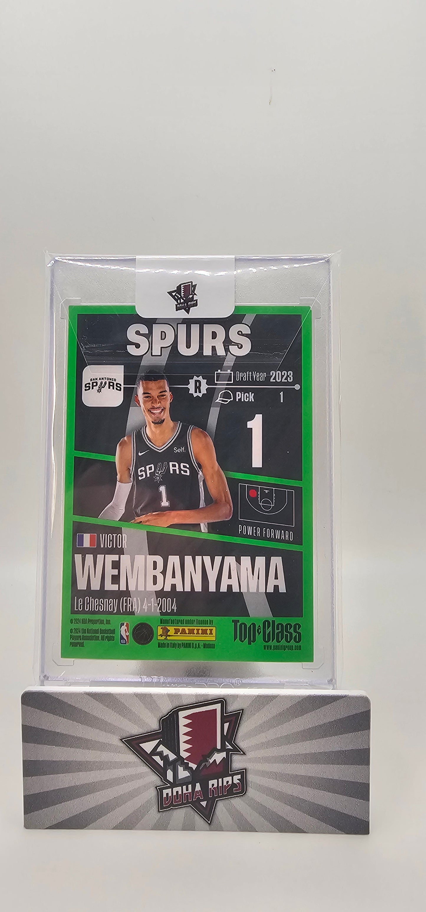 2023/24 Top Class Victor Wembanyama Rookie Card