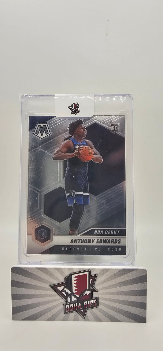 2020/21 Mosaic Anthony Edwards NBA Debut Rookie Card