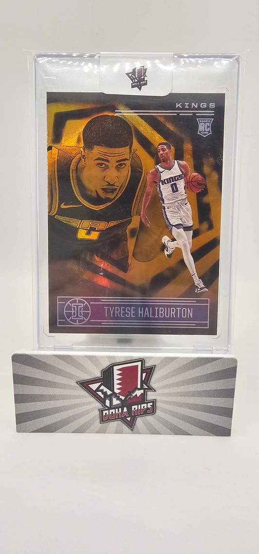 2020/21 Illusions Tyrese Haliburton Rookie Card Orange Variant