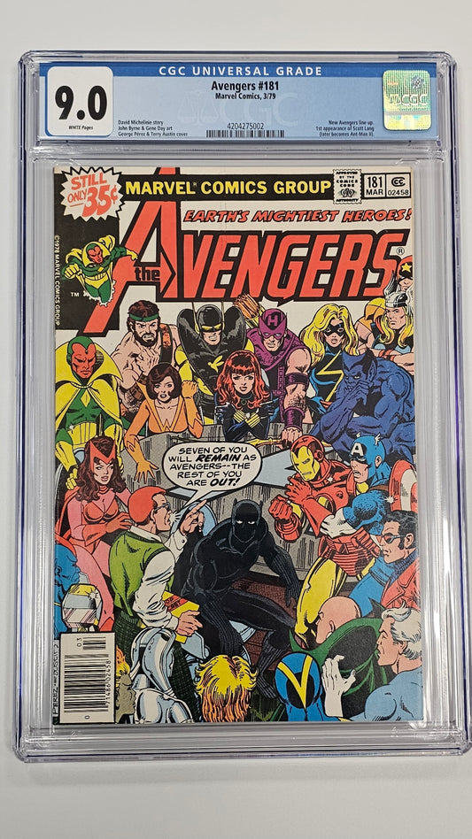 Avengers #181 March 1979 CGC 9.0