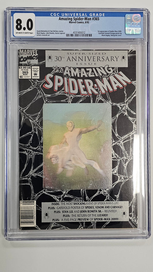 Amazing Spider-Man #365 CGC 8.0