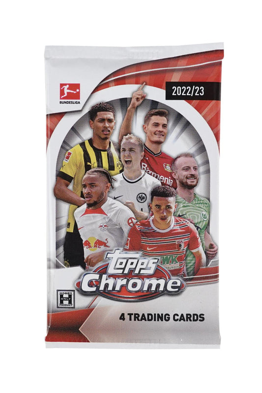 2022/23 Topps Chrome Bundesliga Soccer Hobby Pack