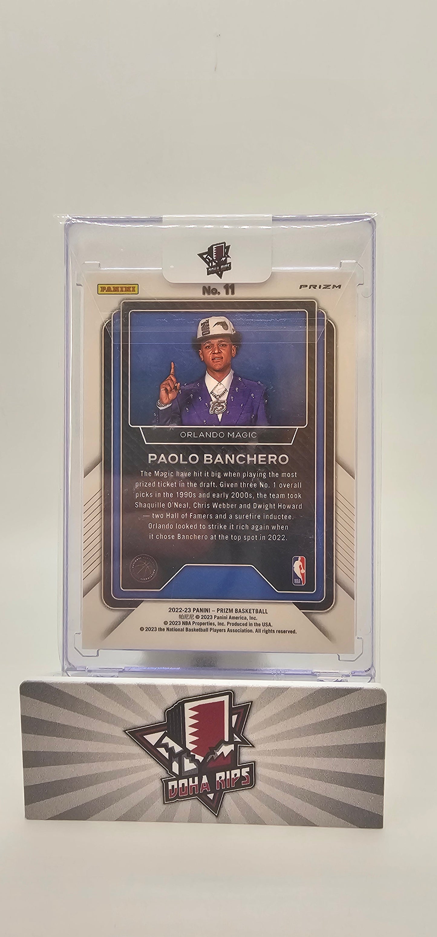 2022/23 Prizm Paolo Banchero Luck of the Lottery Fast Break Prizm