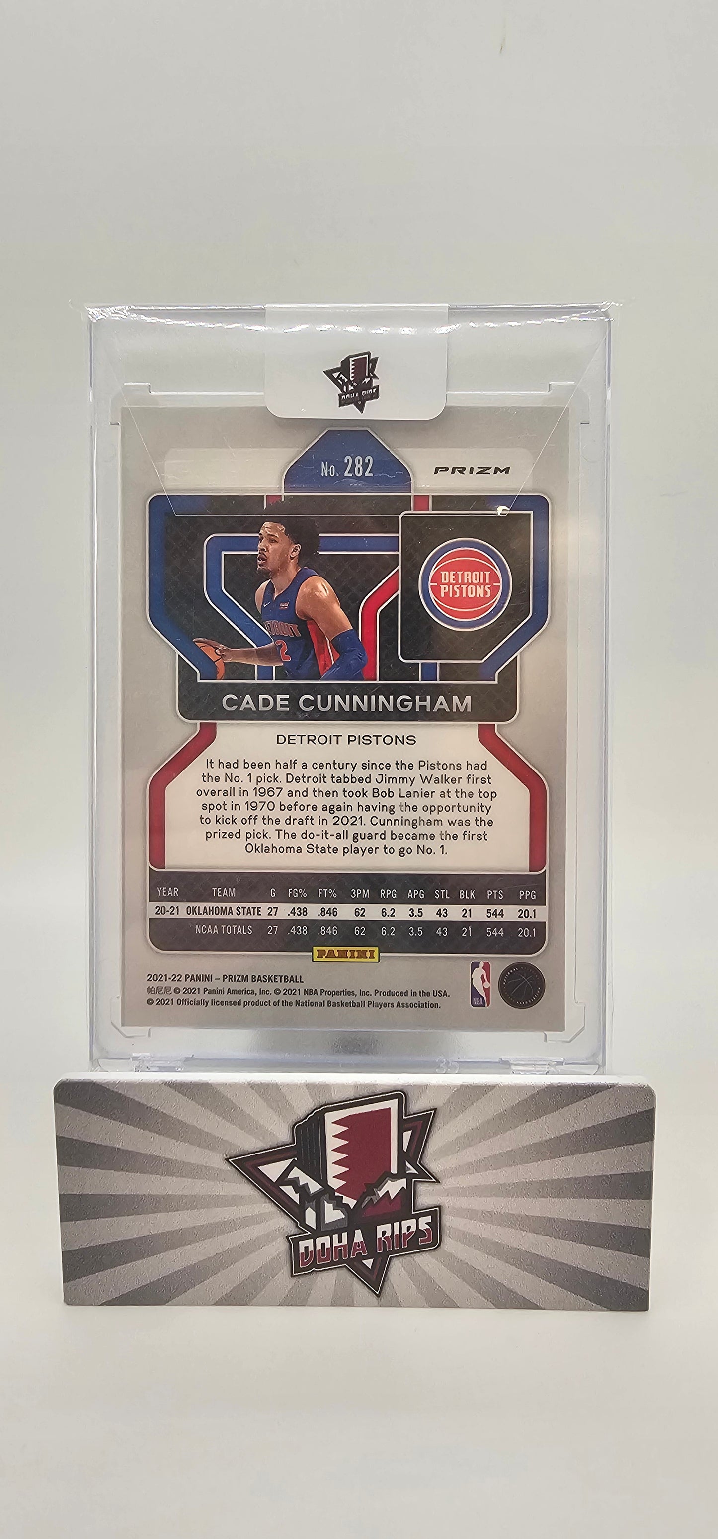 2021/22 Prizm Cade Cunningham Green Prizm RC