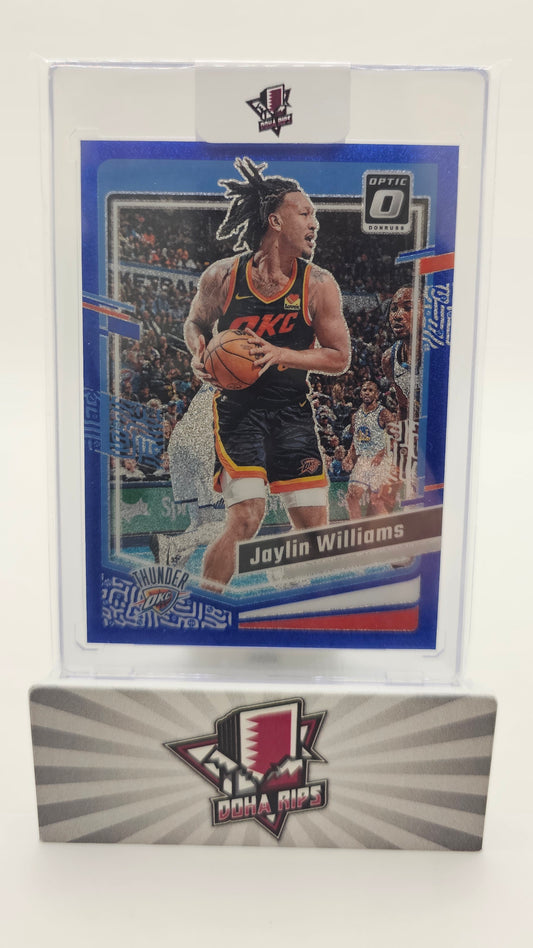 2023/24 Optic Jaylin Williams Blue Glitter 9/15