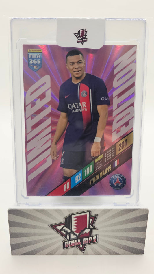 2024 Adrenalyn XL Kylian Mbappe Purple Limited Edition