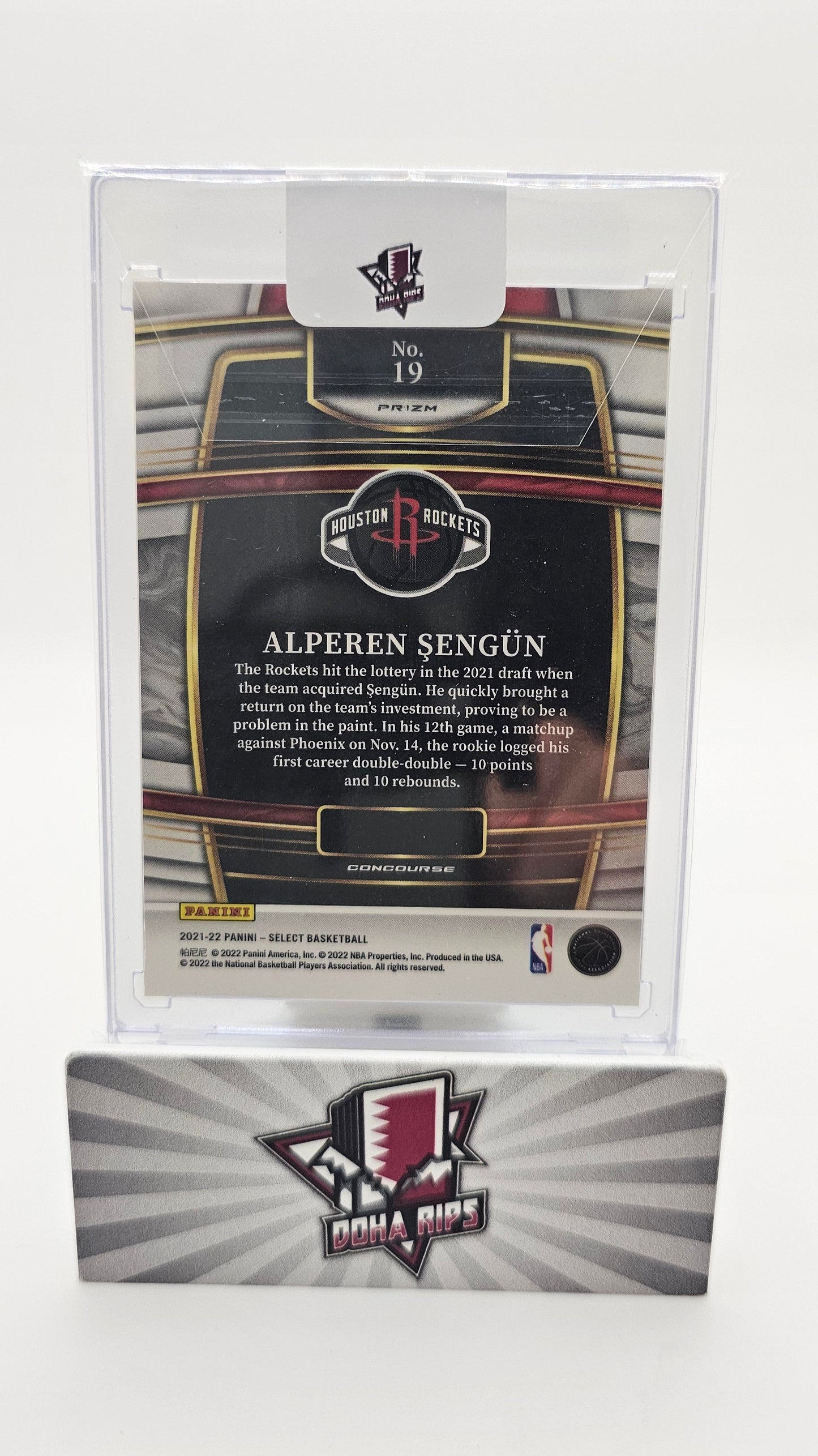 2021/22 Select Alperen Sengün Red and Blue Shimmer RC