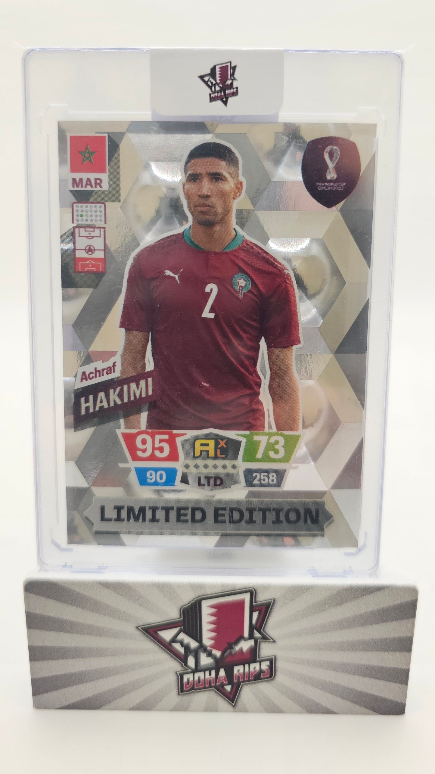 2022 Adrenalyn World Cup 2022 Achraf Hakimi Limited Edition