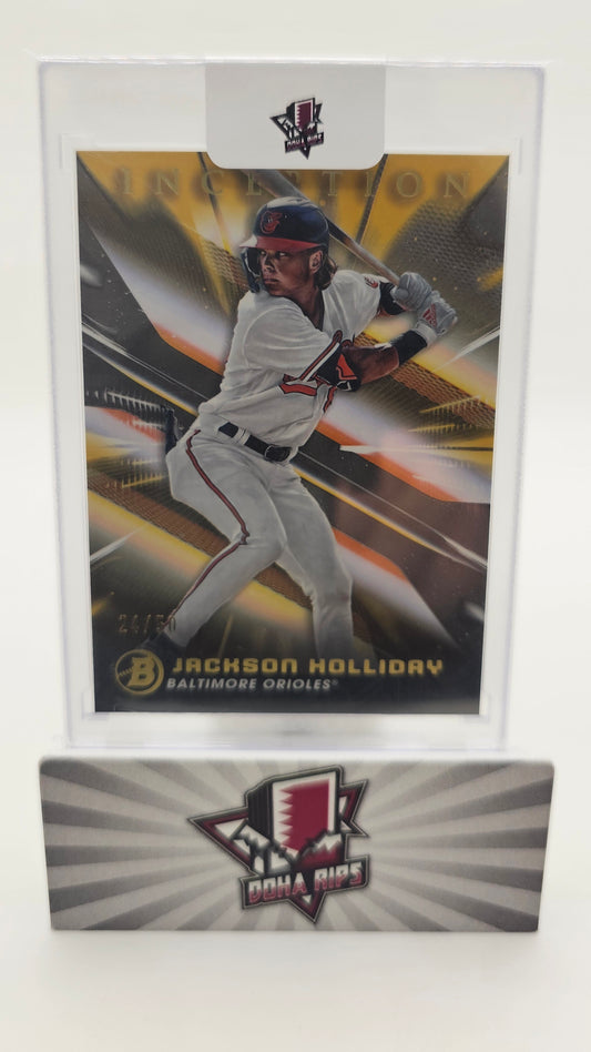 2023 Inception Jackson Holiday Rookie 24/50