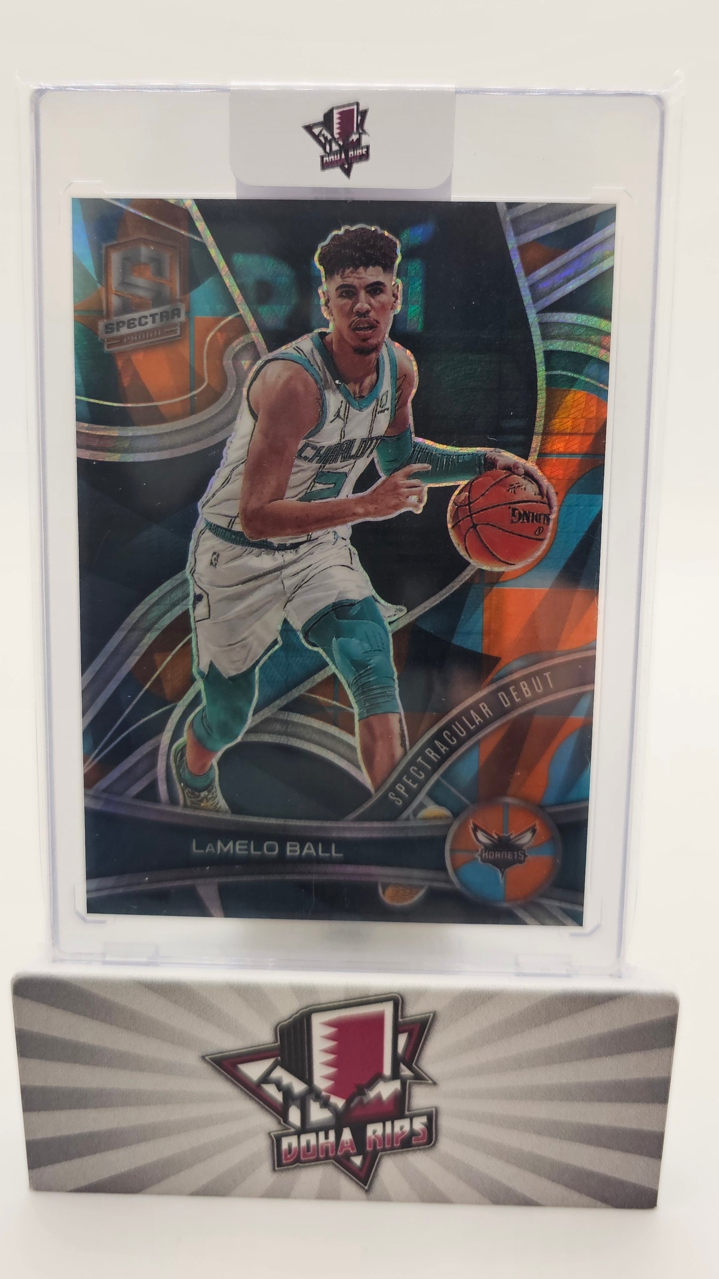 2021/22 Spectra Lamello Ball Tmall Blue and Orange Prizm 25/49