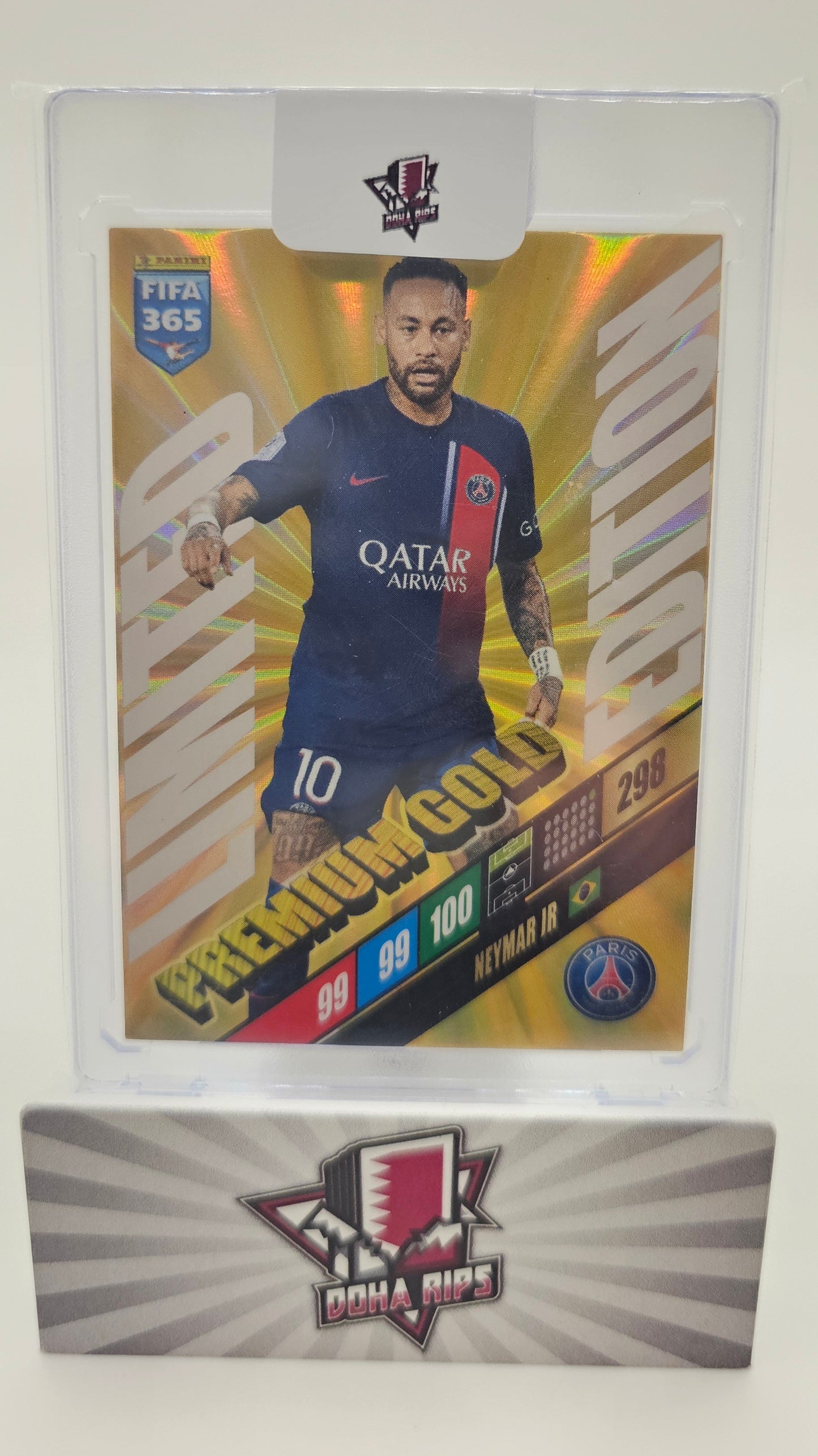 2024 Adrenalyn XL Neymar Jr Limited Edition Premium Gold