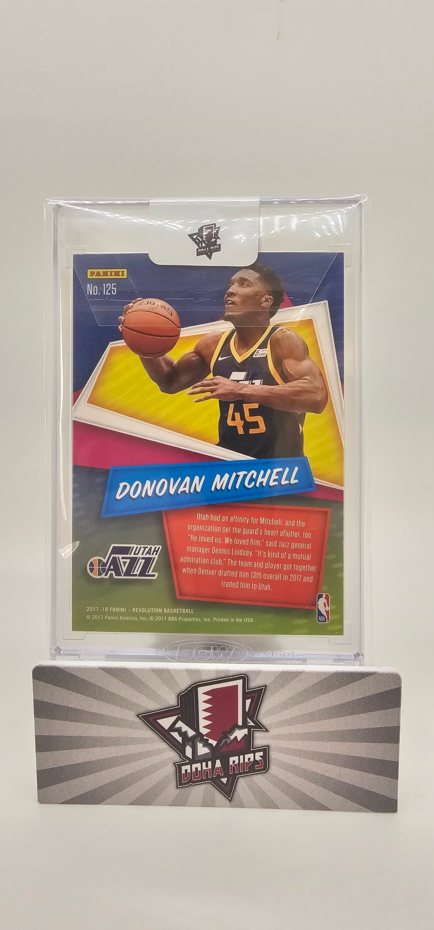 2017/18 Revolution Donovan Mitchell Rookie Card